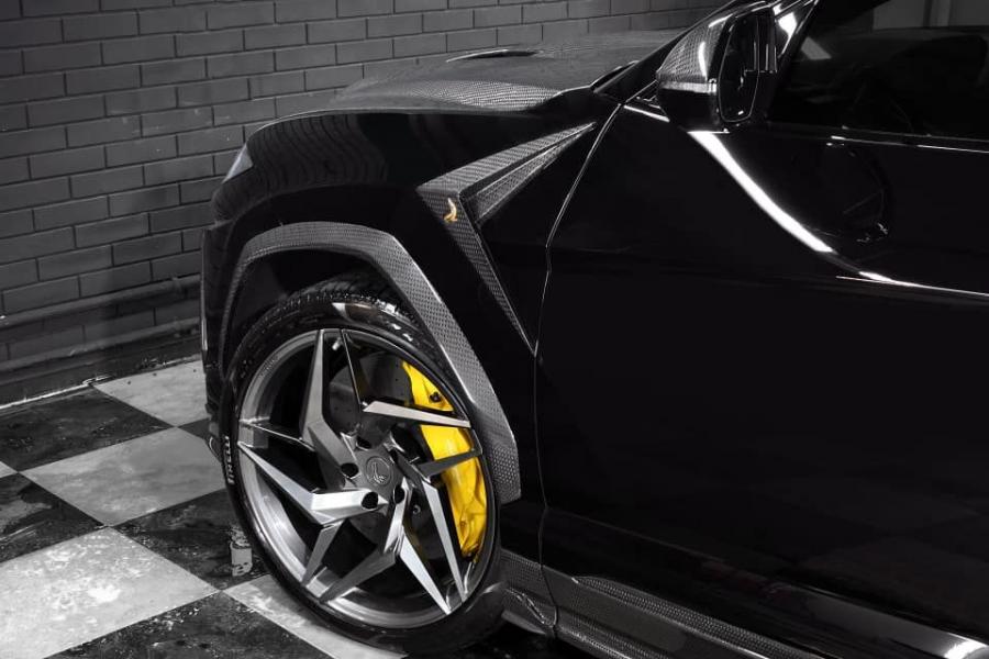 Детали экстерьера Lamborghini Urus Nero Noctis by TopCar 2019 года  (фото 12 из 15)